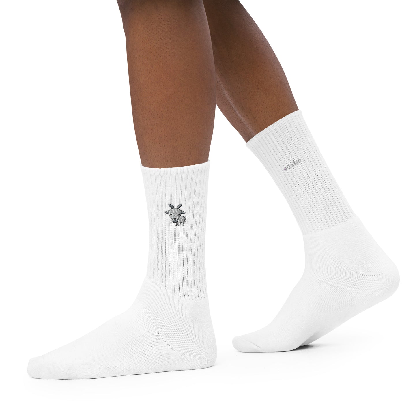 GOATED x Tiana Shai "Baby Goat" (Embroidered socks)