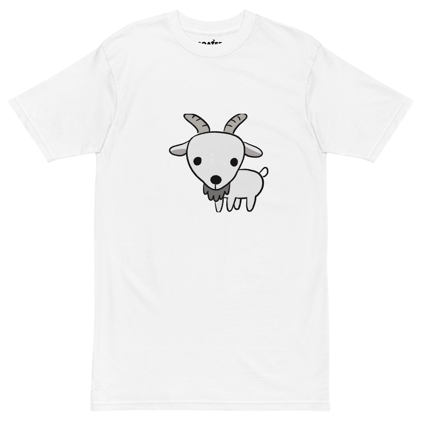 GOATED x Tiana Shai "Baby Goat" (Men’s premium heavyweight tee)