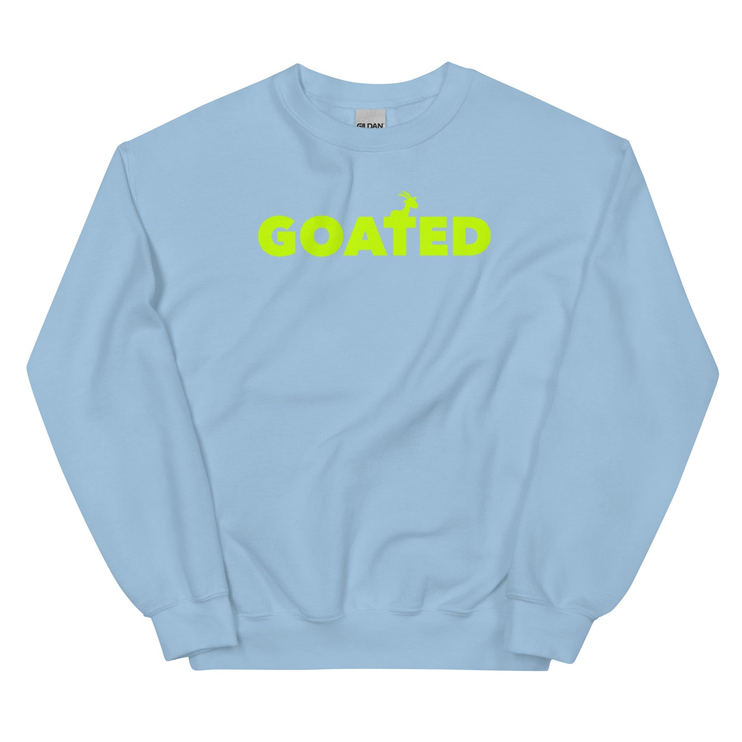 GOATED "OG" (Unisex Sweatshirt) NEON GREEN