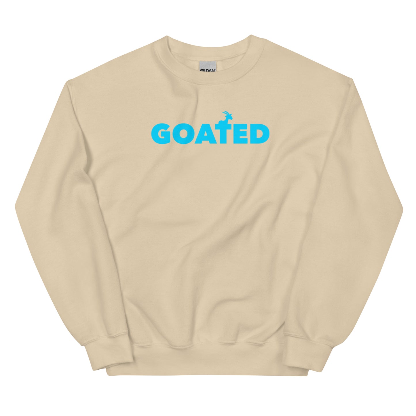 GOATED "OG" (Unisex Sweatshirt) Baby Blue