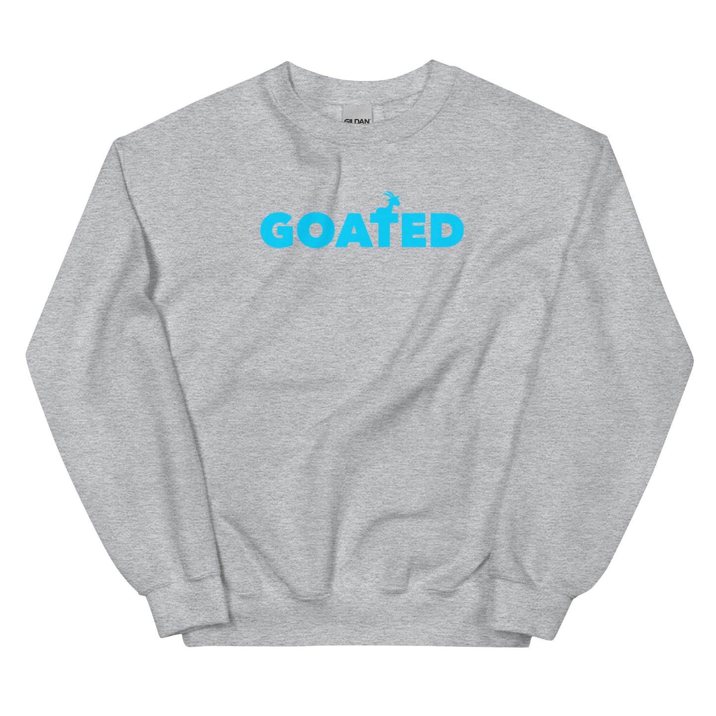 GOATED "OG" (Unisex Sweatshirt) Baby Blue