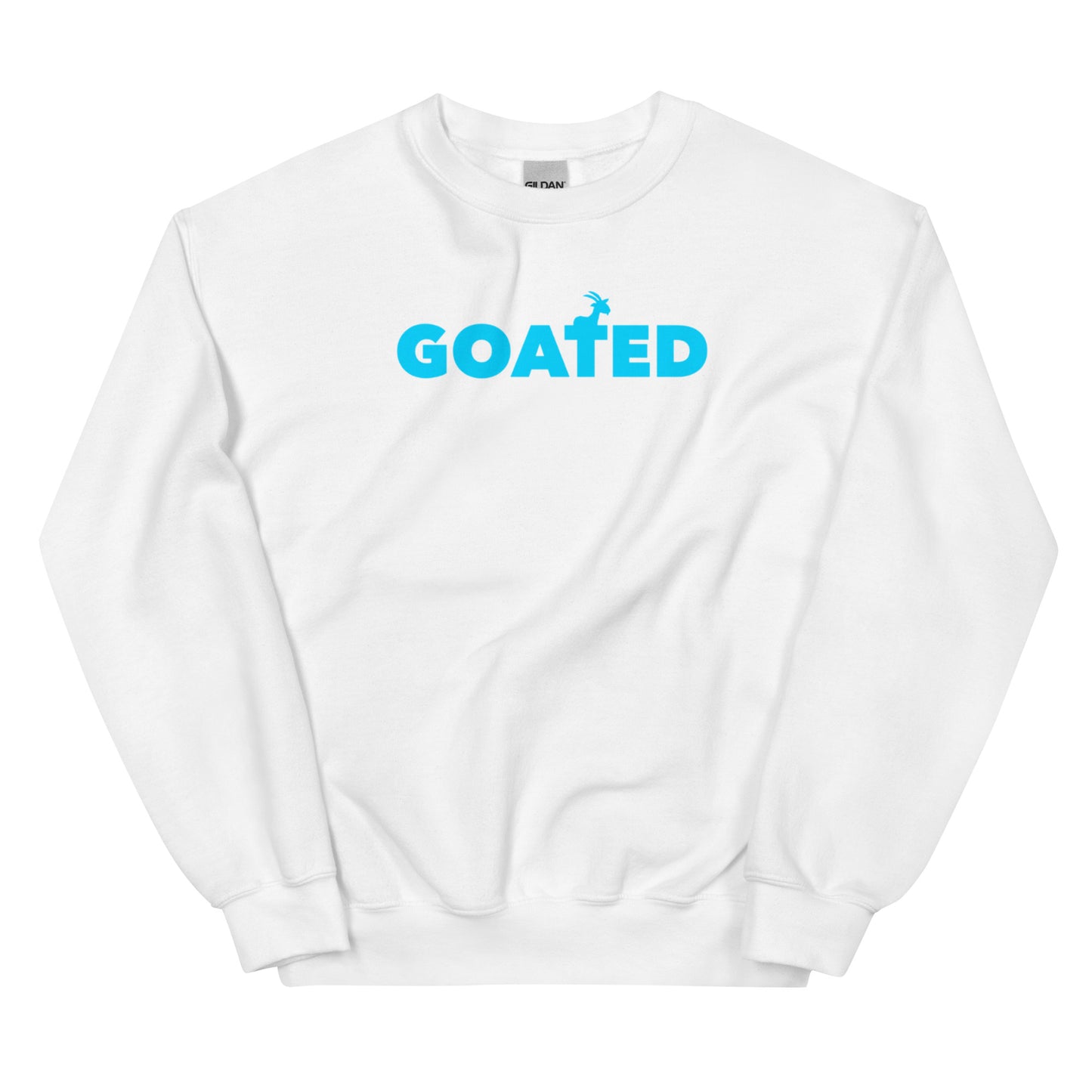 GOATED "OG" (Unisex Sweatshirt) Baby Blue