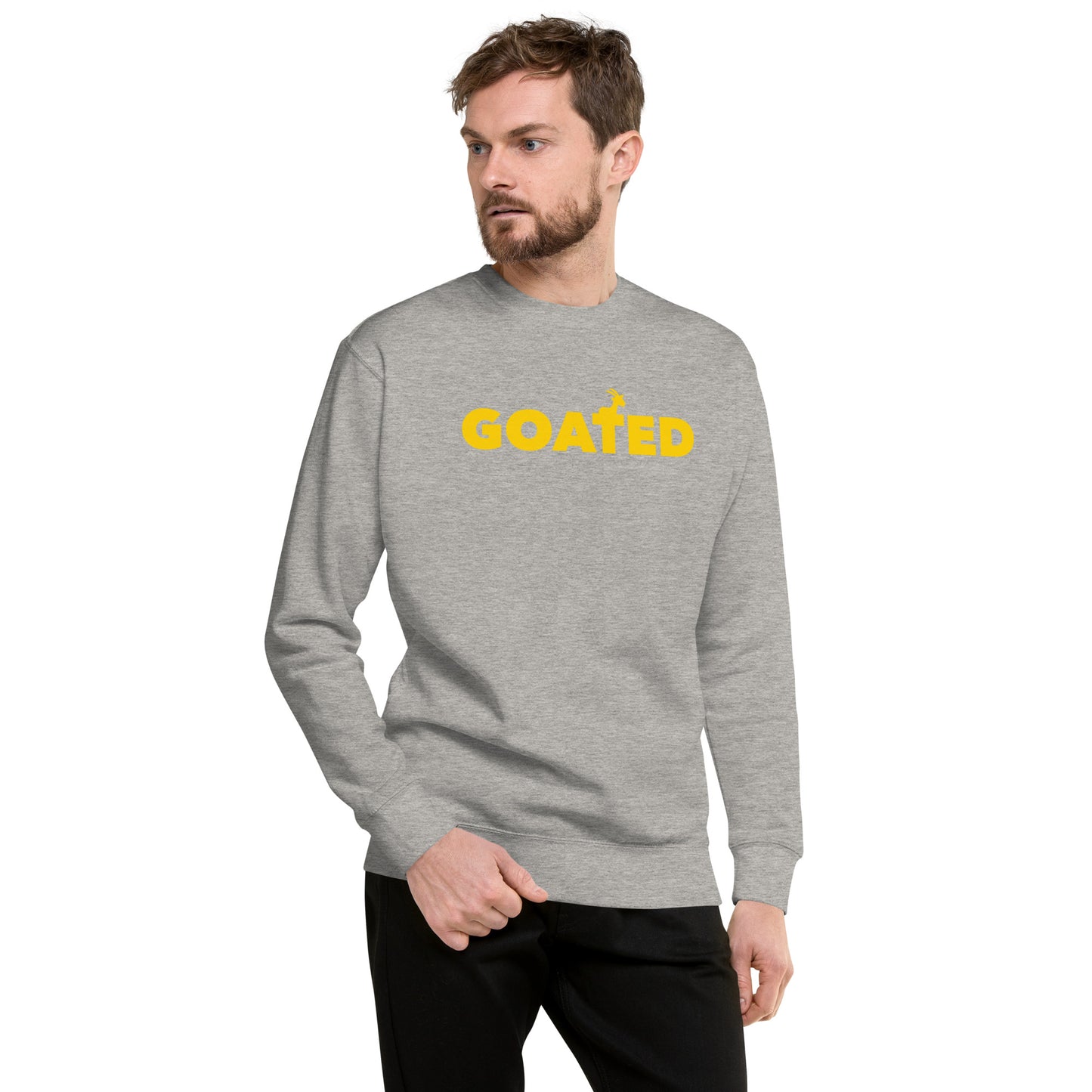 GOATED "OG" x Varsity Gold (Unisex Premium Sweatshirt)