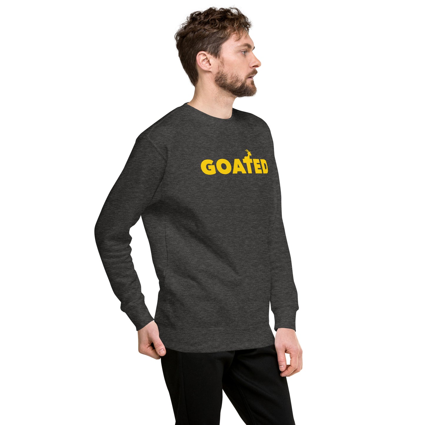 GOATED "OG" x Varsity Gold (Unisex Premium Sweatshirt)