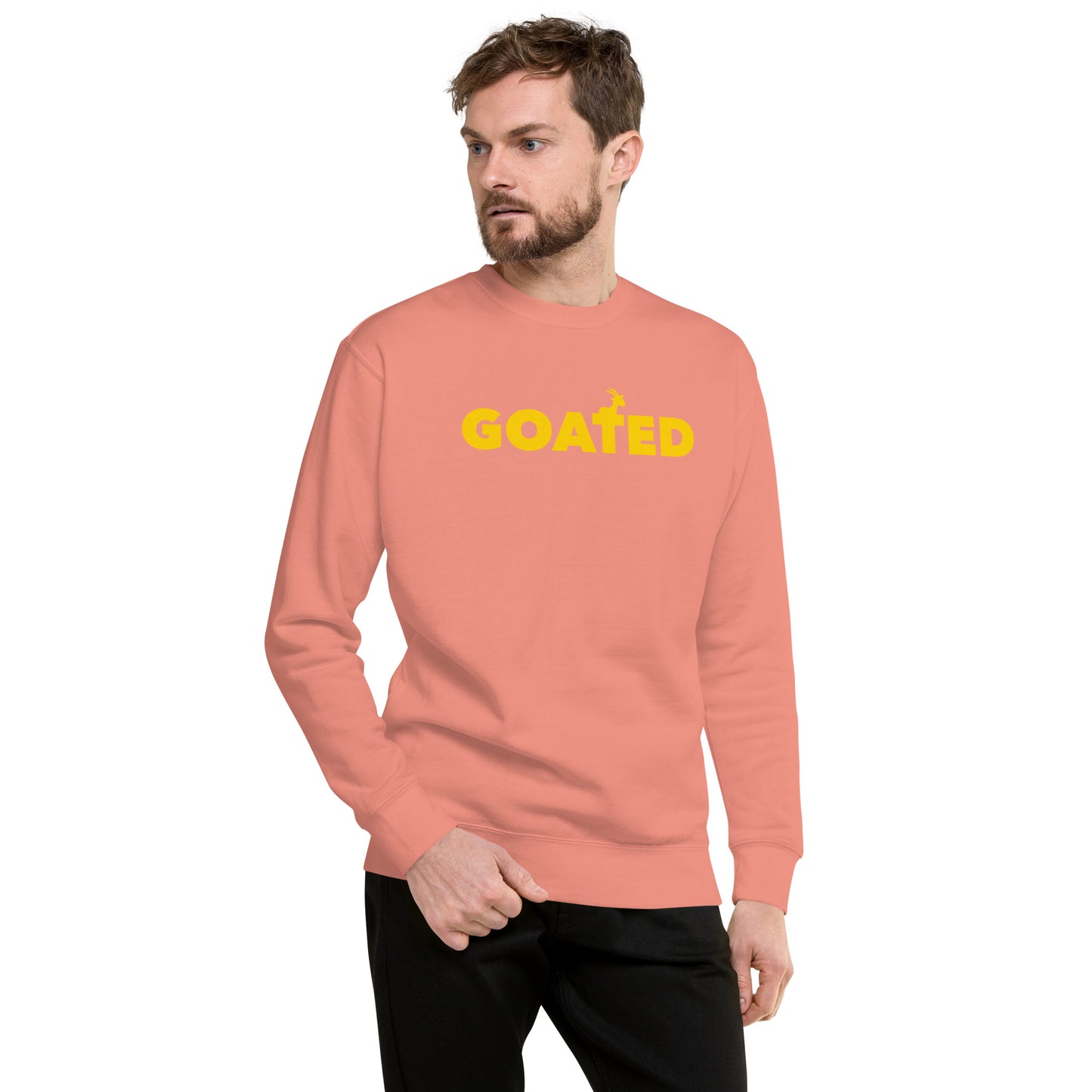 GOATED "OG" x Varsity Gold (Unisex Premium Sweatshirt)