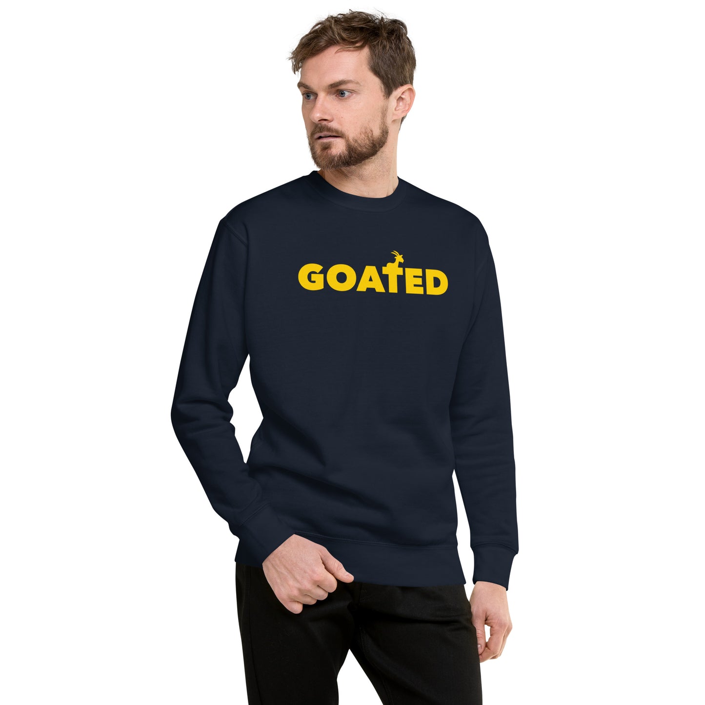 GOATED "OG" x Varsity Gold (Unisex Premium Sweatshirt)