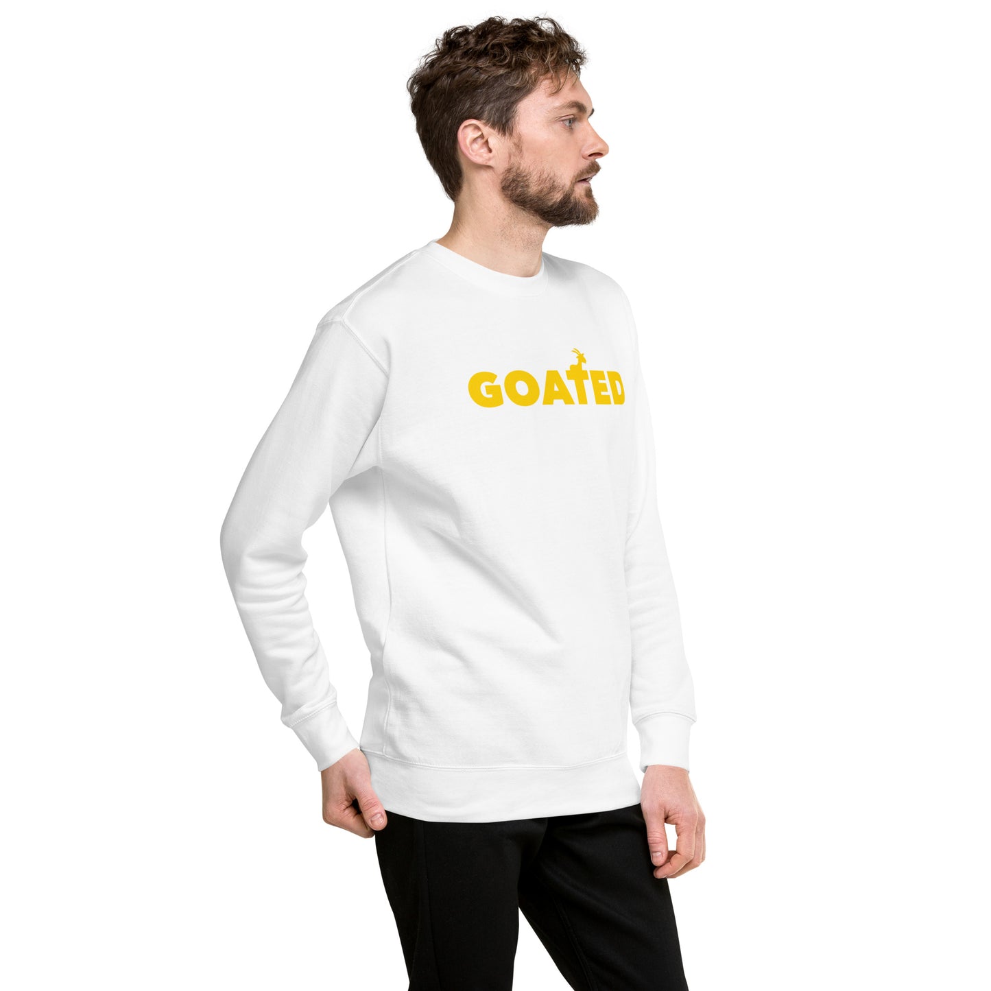 GOATED "OG" x Varsity Gold (Unisex Premium Sweatshirt)