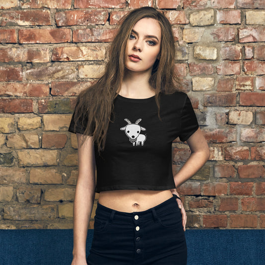 GOATED x Tiana Shai "Baby Goat" (Women’s Crop Tee)