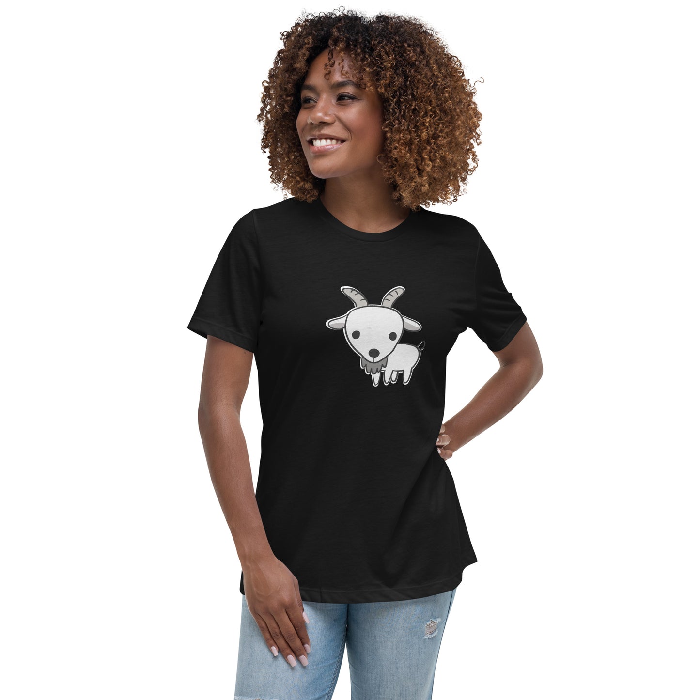 GOATED x Tiana Shai "Baby Goat" (Women's Relaxed T-Shirt)