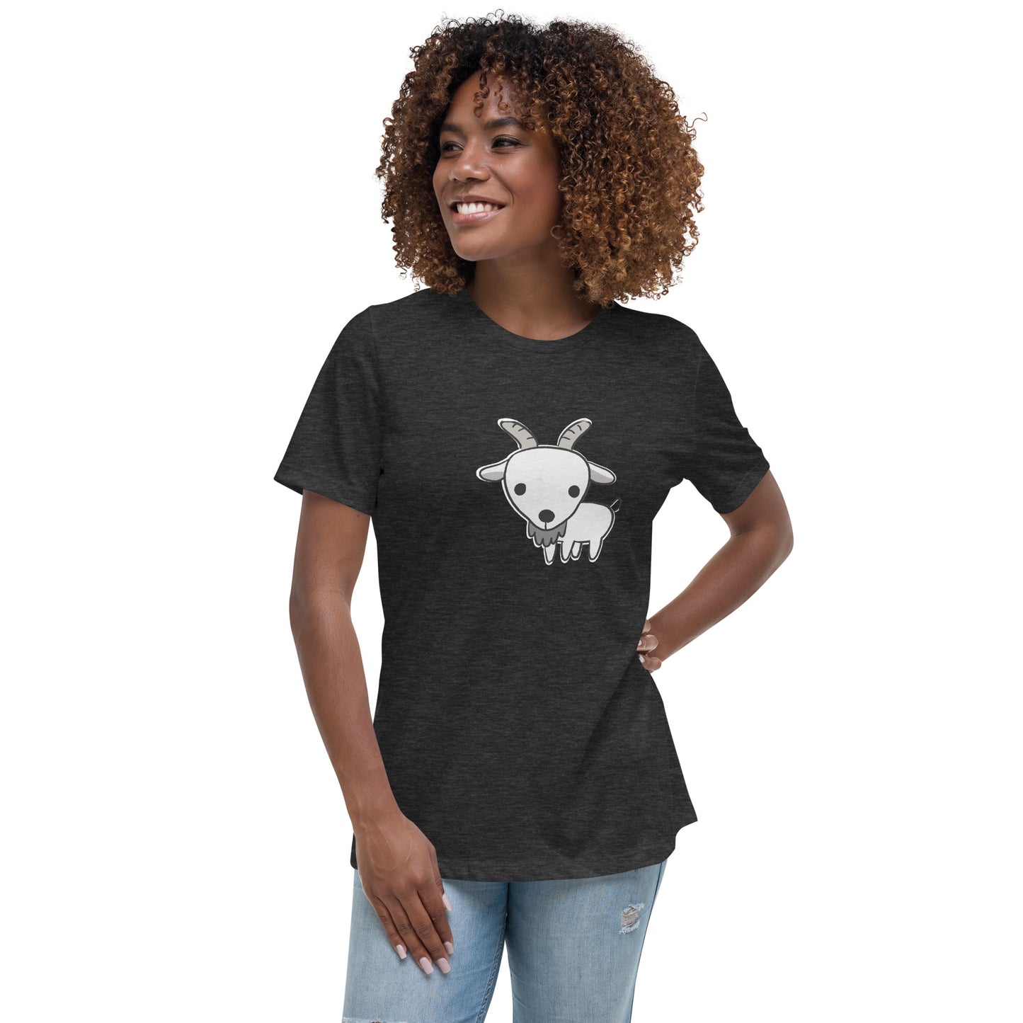 GOATED x Tiana Shai "Baby Goat" (Women's Relaxed T-Shirt)