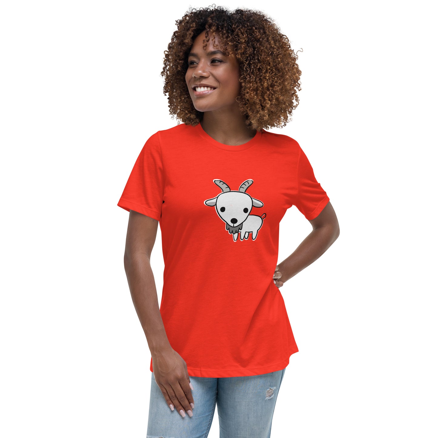 GOATED x Tiana Shai "Baby Goat" (Women's Relaxed T-Shirt)